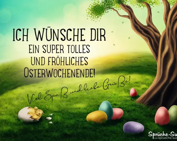 Ostersprüche & Zitate: Herzliche Grüße für jeden Anlass finden
