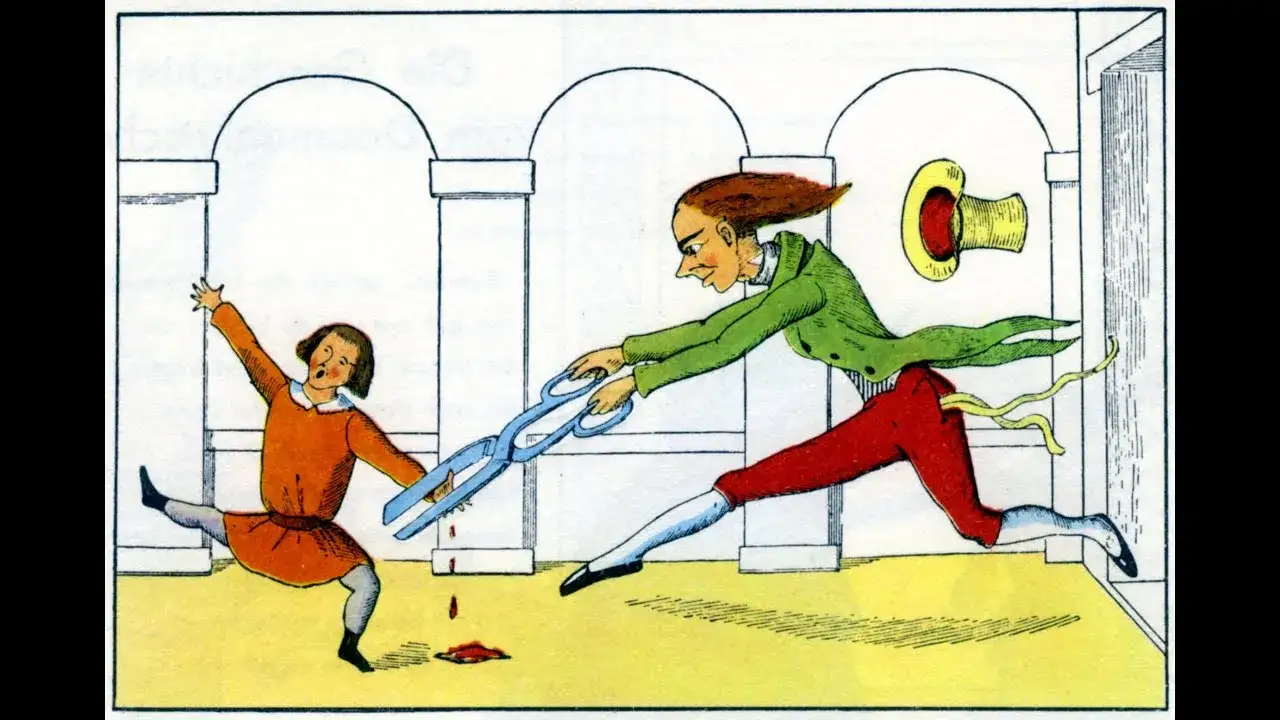 Illustrationen Struwwelpeter Daumenlutscher