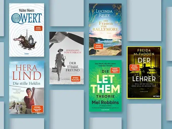 Bestseller Bücher 2025: Diese Titel erobern die Listen
